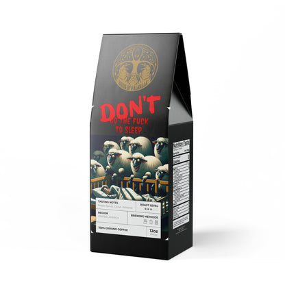 Don't Go TF to Sleep Broken Top Coffee Blend (Medium Roast), Birds of Valhalla, Food & Beverages, Printify