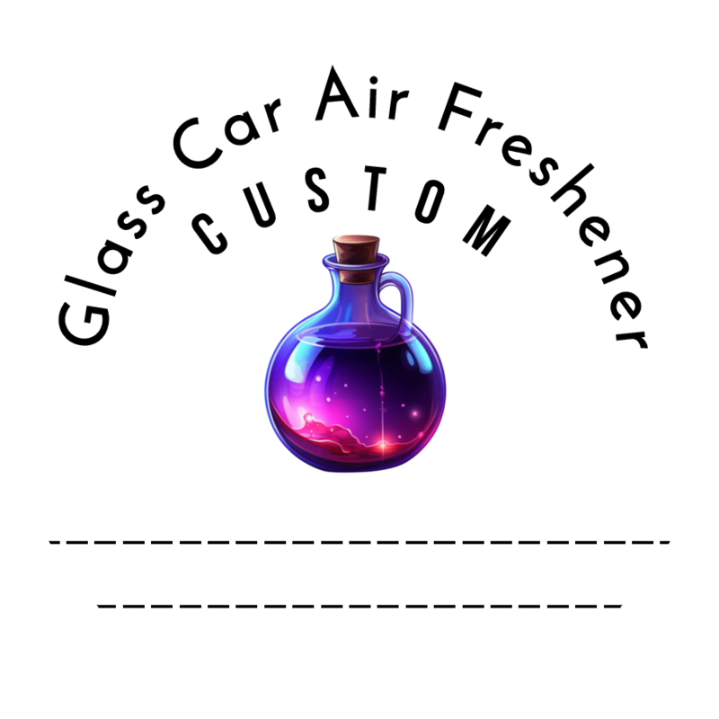 Glass Skull Car Air Freshener Diffusers, Birds of Valhalla, Vehicle Air Fresheners, Birds of Valhalla