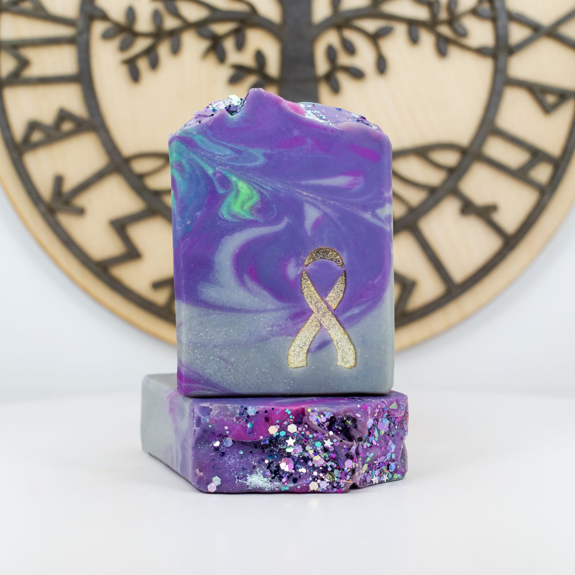 Violet’s Victory Black Raspberry, Vanilla, Violet and Lavender Soap, Birds of Valhalla, , Birds of Valhalla