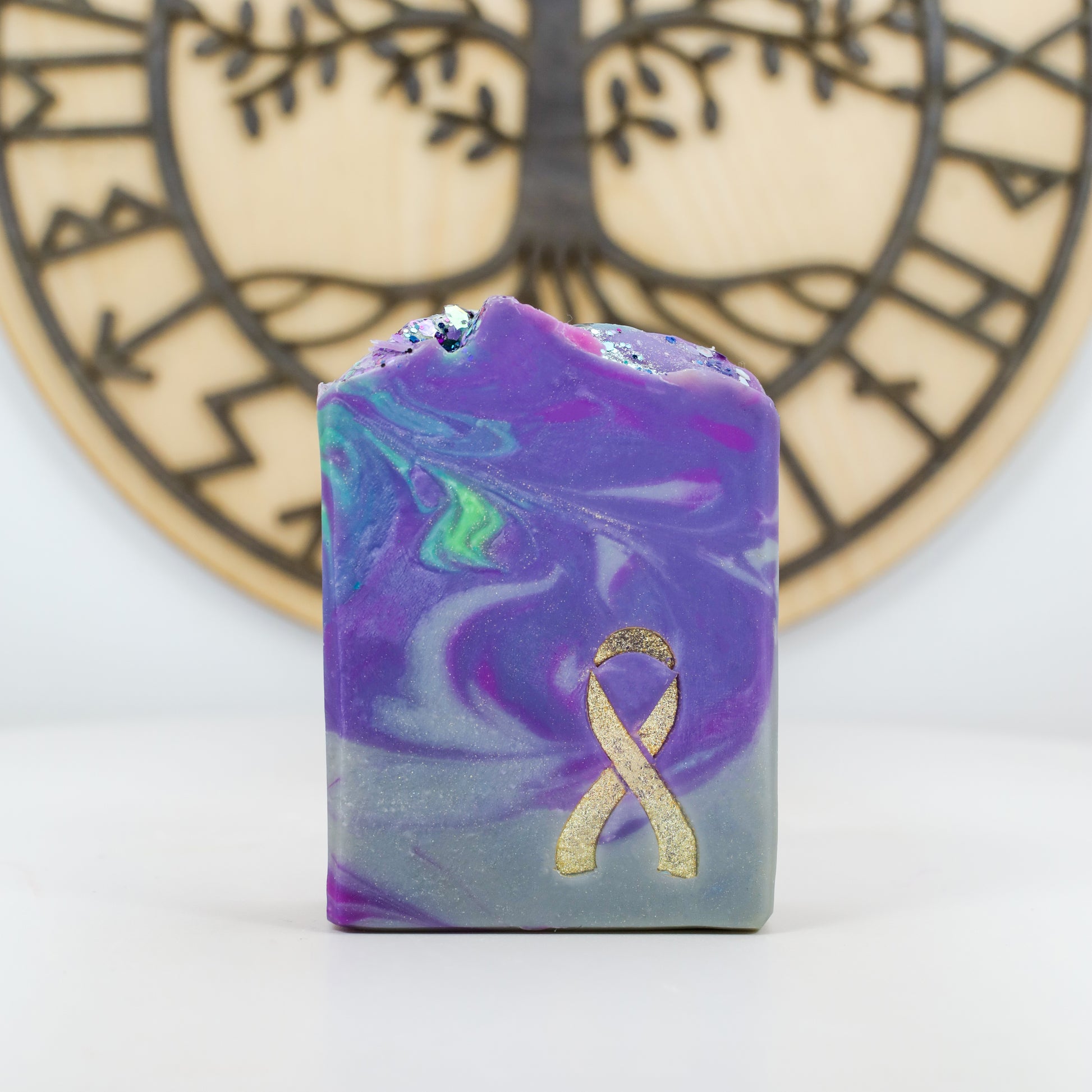 Violet’s Victory Black Raspberry, Vanilla, Violet and Lavender Soap, Birds of Valhalla, , Birds of Valhalla