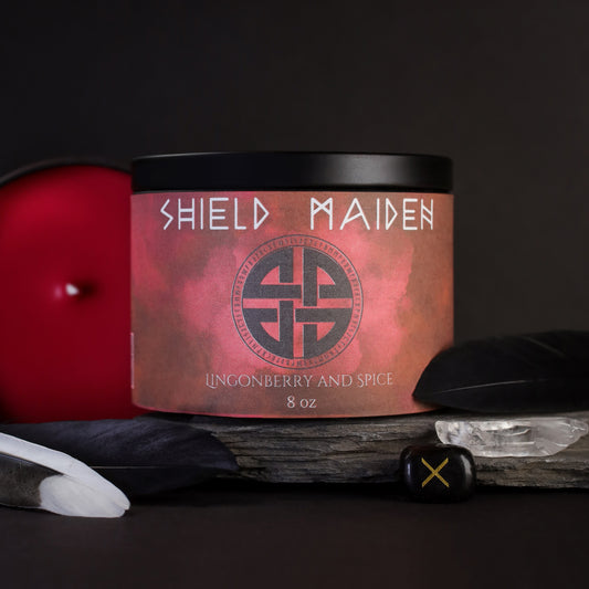 8oz Signature Scent Candles, Birds of Valhalla, Candle, Birds of Valhalla