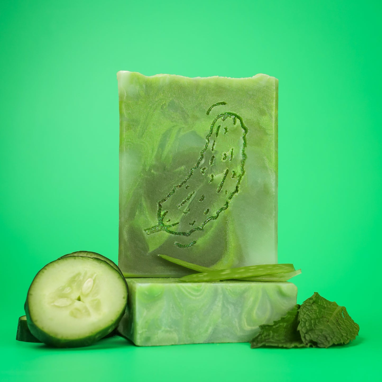 Ragnar's Revenge - Cucumber, Aloe, Melon and Spearmint Signature Soap, Birds of Valhalla, Signature Soap, Birds of Valhalla