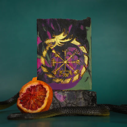 Midgard's Serpent - Nag Champa and Blood Orange Signature Soap