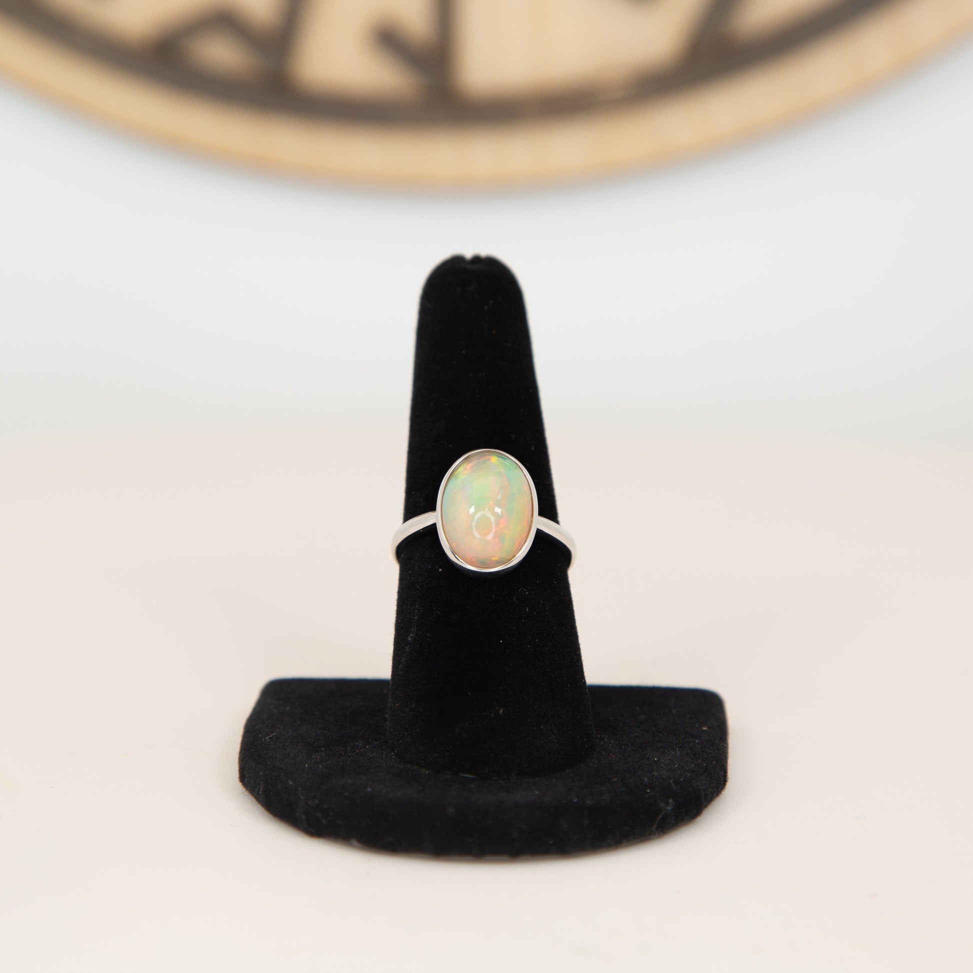 Ethiopian Opal Ring in Sterling, Birds of Valhalla, , Birds of Valhalla