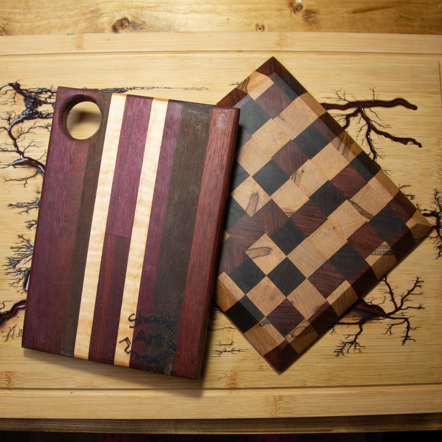 Cutting Boards by ShocksArt, Birds of Valhalla, Collab, Birds of Valhalla