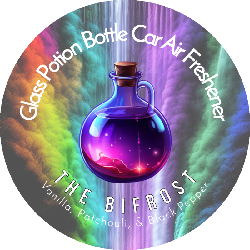 Potion Bottle Air Diffuser for Your Car or Small Space, Birds of Valhalla, , Birds of Valhalla