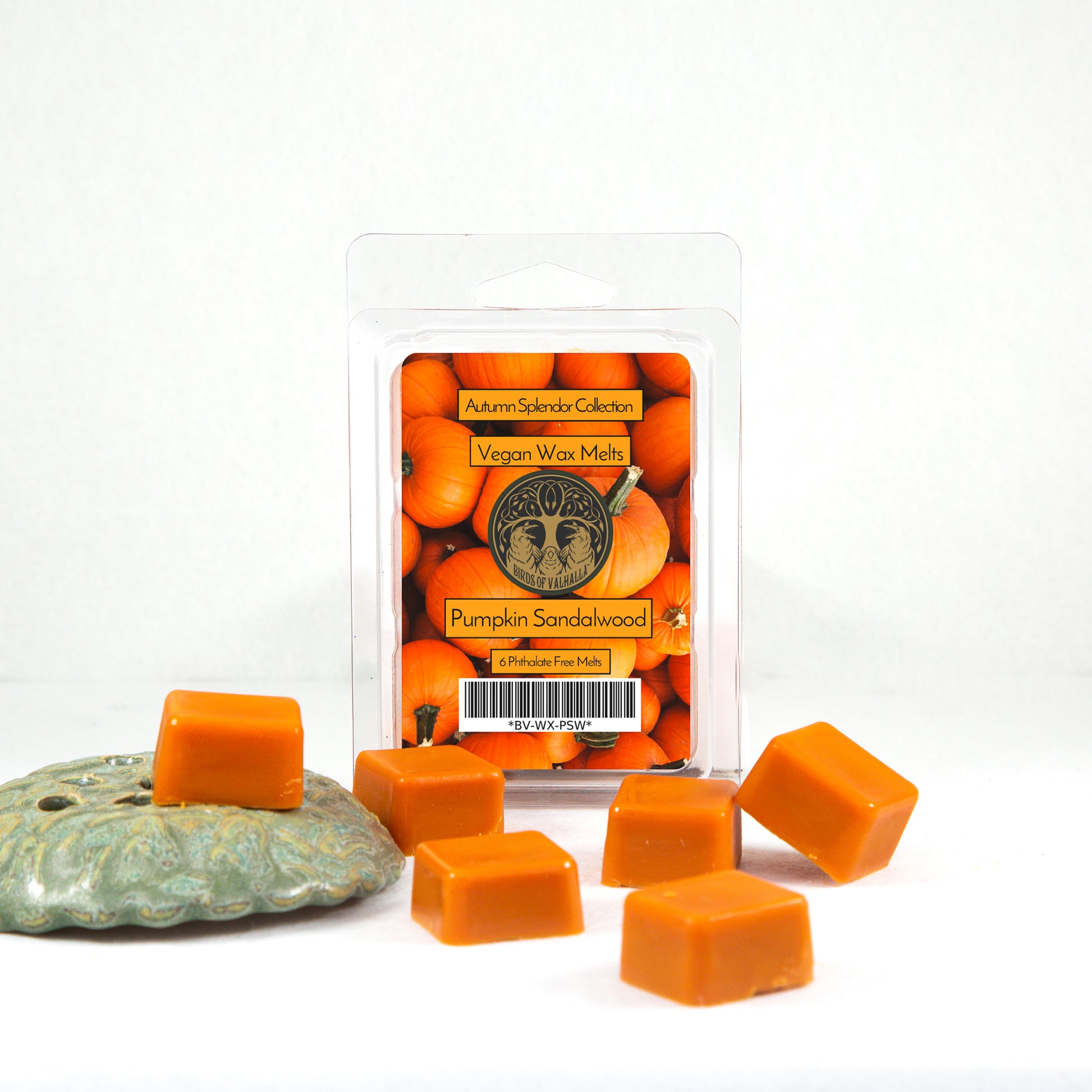 Pumpkin Cream Cold Brew Molded Coconut Wax Melts - Pack of 6