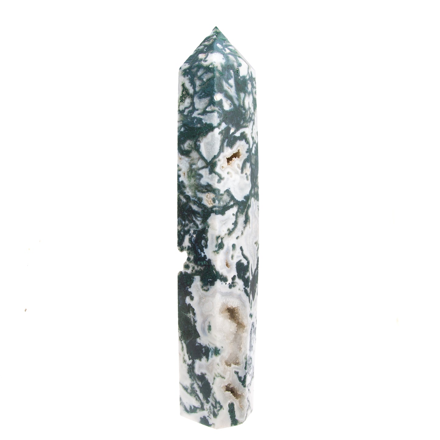 Moss Agate Tower, Birds of Valhalla, Crystals, Birds of Valhalla